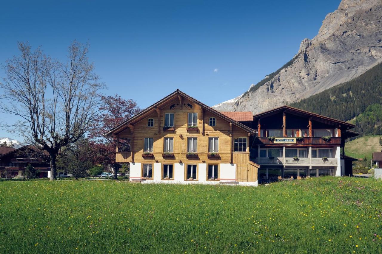 Hotel Alpina Kandersteg Exteriör bild