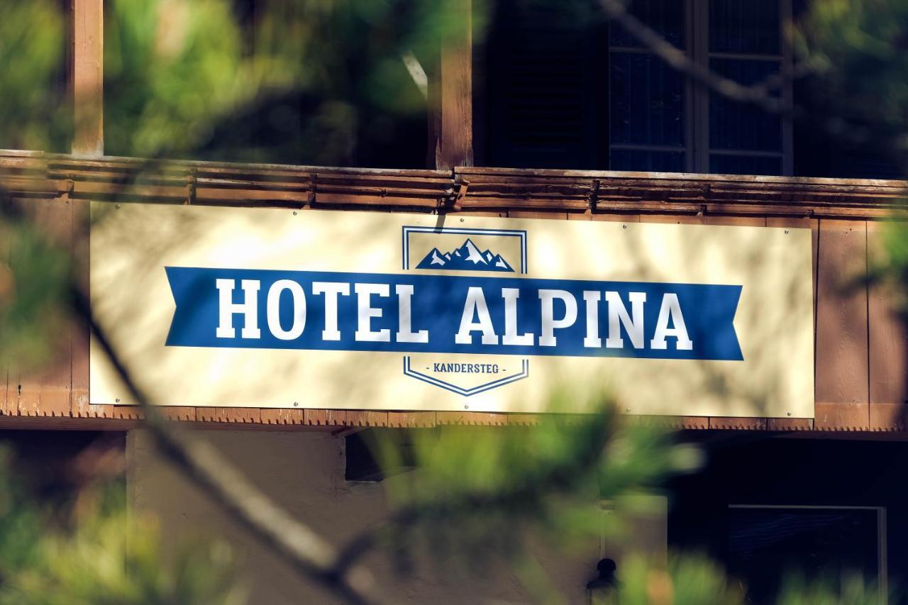 Hotel Alpina Kandersteg Exteriör bild