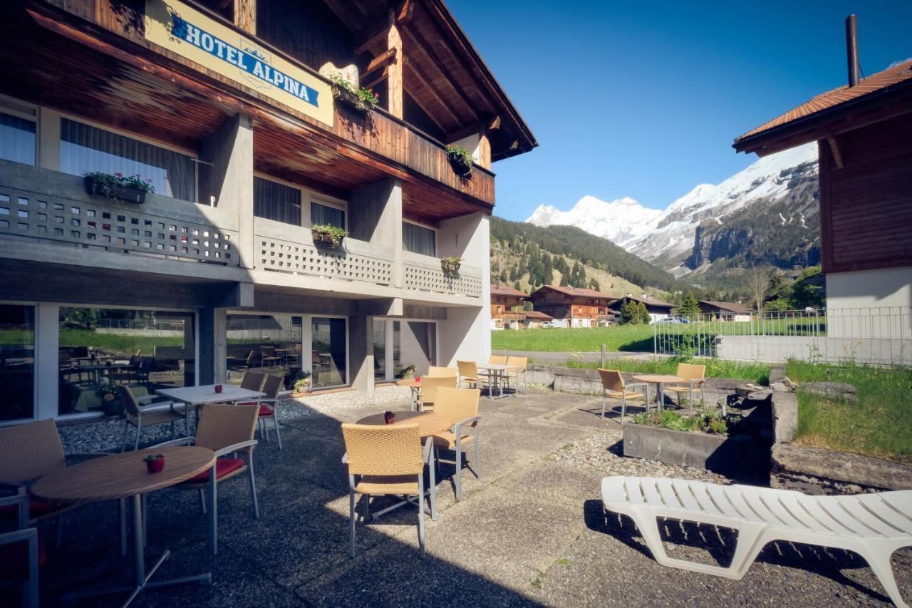 Hotel Alpina Kandersteg Exteriör bild