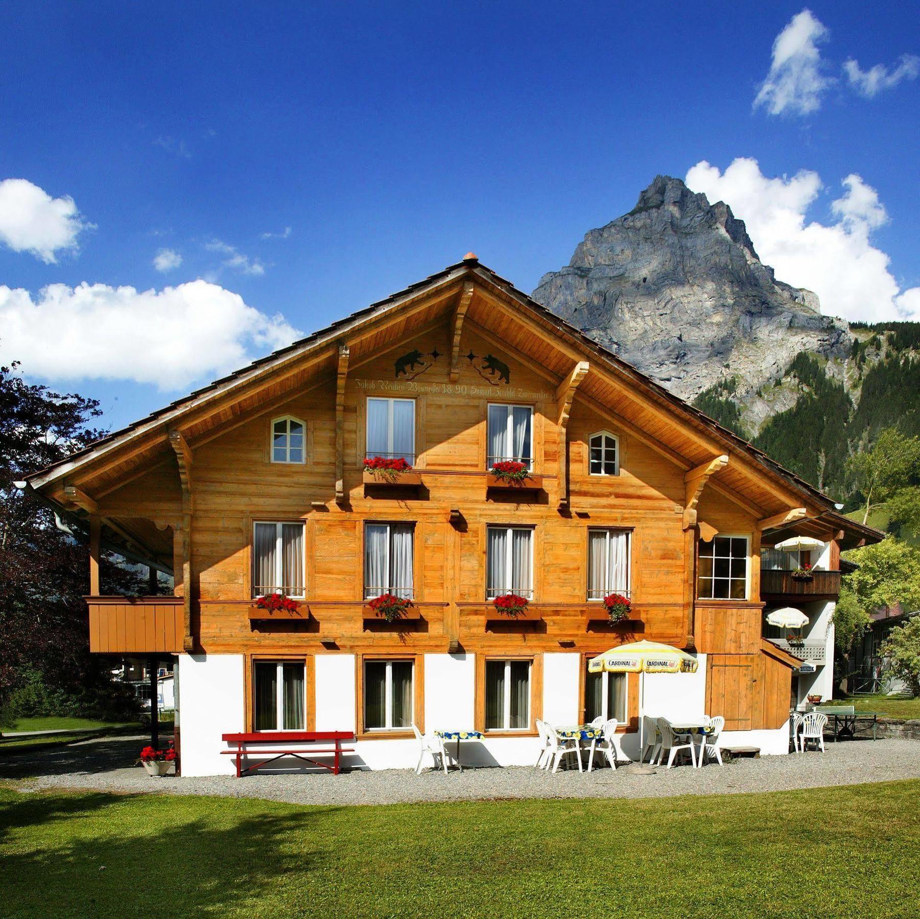 Hotel Alpina Kandersteg Exteriör bild